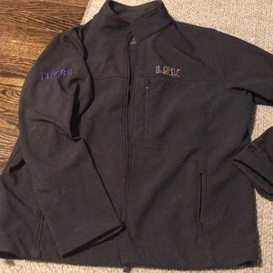 Men’s LSU jacket zip Tigers